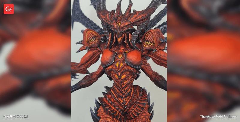Diablo STL files for 3D Printing | Assembly Model