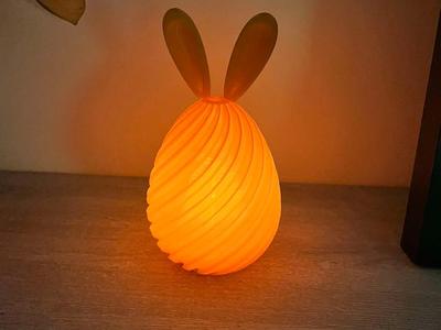 Easter Egg Bunny Tealight