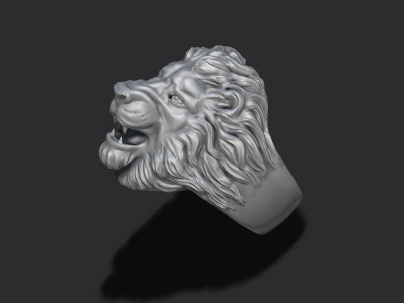 lion ring