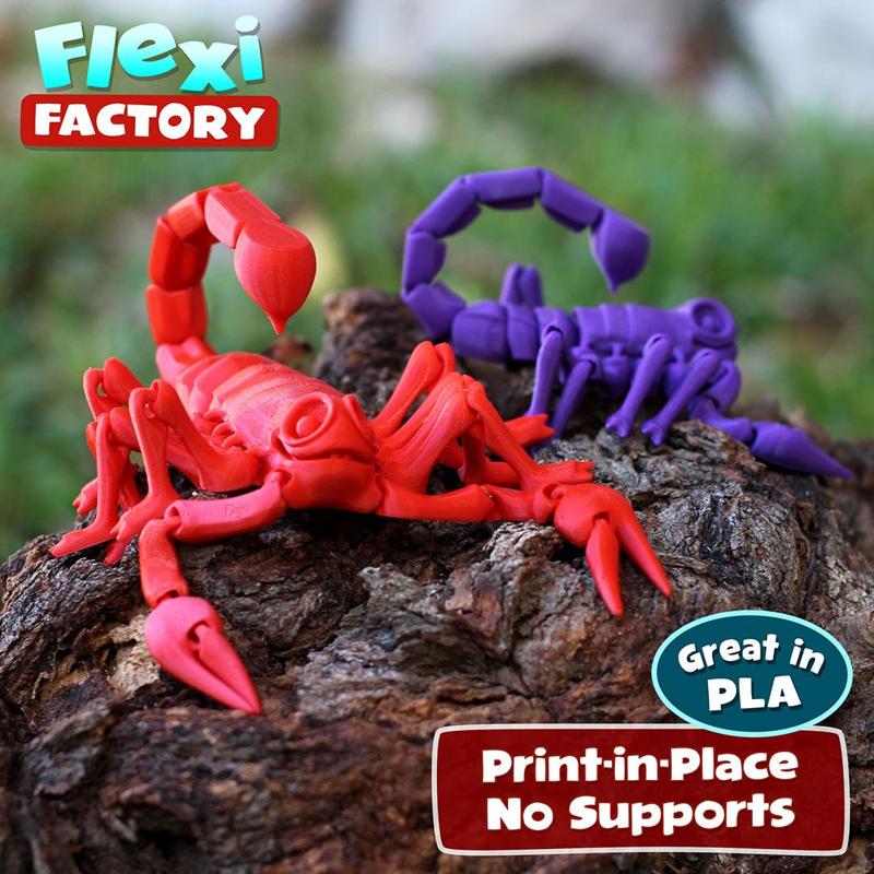 Flexi Print-in-Place Scorpion