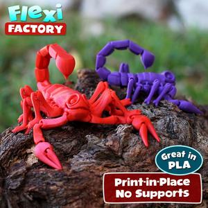 Flexi Print-in-Place Scorpion