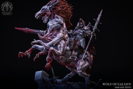 Wolf of Calden on Accursed Destrier