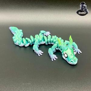 Graceful Dragon – Articulated – Print in Place – No Supports – Flexi – Fantasy