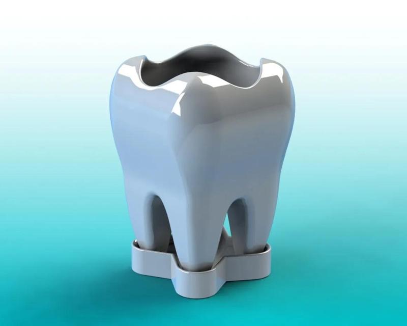 TOOTH VASE