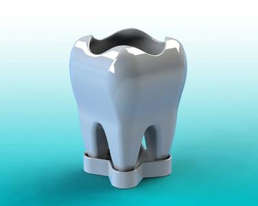 TOOTH VASE