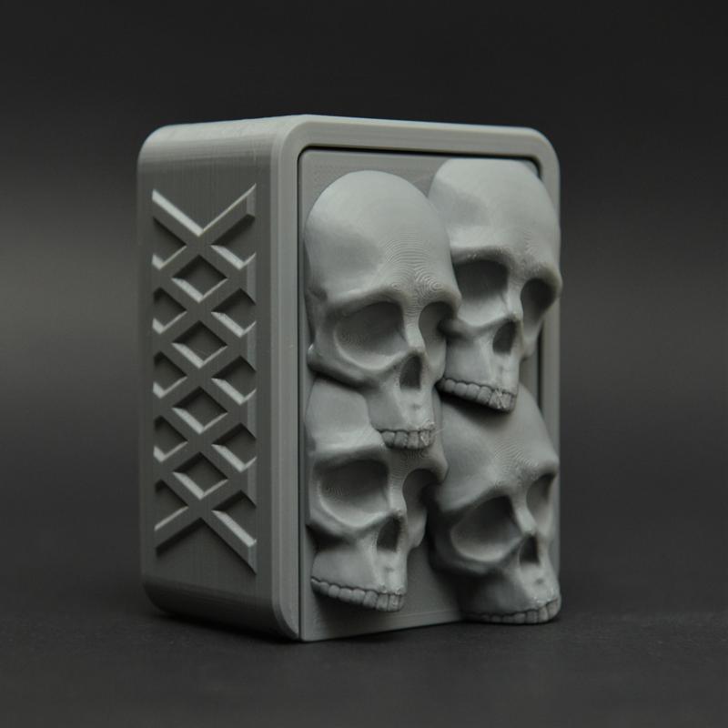 Skull Slide Top Box