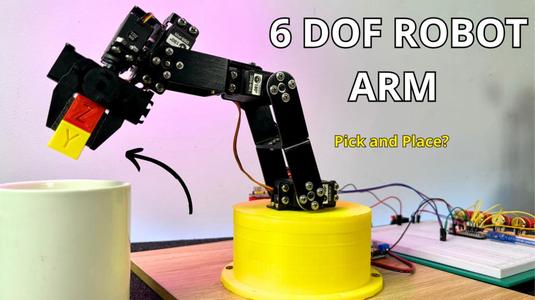 6 DOF Robot Arm from DFRobot Arm