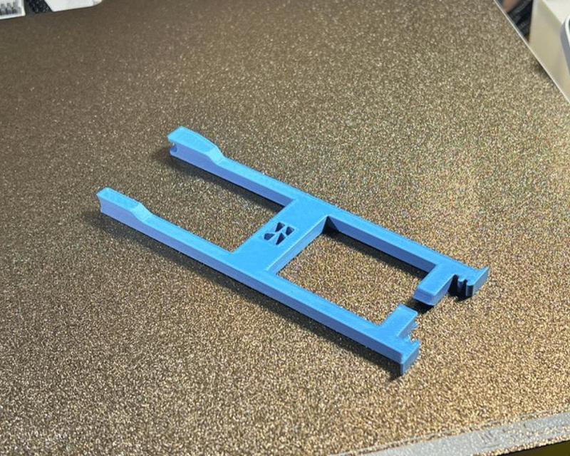 Only 8 grams of material needed for a quick print.  A tool for disassembling and maintaining the hot end of the Bambu Lab A1 and A1 mini, including silicone sleeve, front cover, heat shield, and AMS multi-connector.