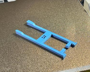 Only 8 grams of material needed for a quick print.  A tool for disassembling and maintaining the hot end of the Bambu Lab A1 and A1 mini, including silicone sleeve, front cover, heat shield, and AMS multi-connector.