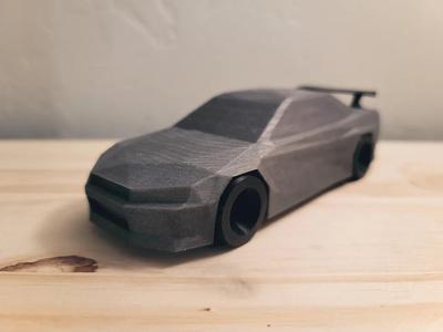 Remastered – Low Poly Nissan GTR R34