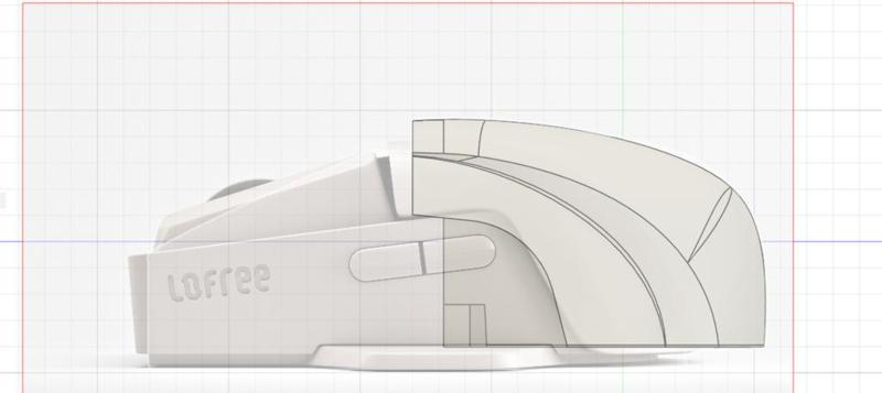 Lofree Touch Mouse Shell Replacement (L)