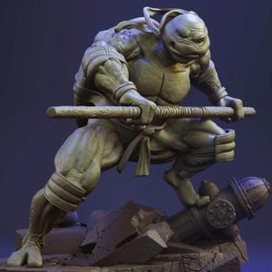 Donatello TMNT STL files for 3D Printing | Assembly Model