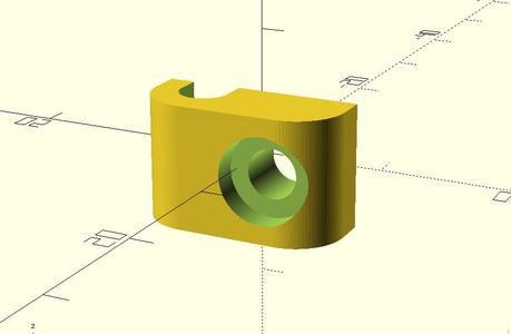 Customizable small wire or cable clip for screw or nail