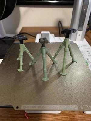 GI Joe Mountain Howitzer Binoculars and Tripod