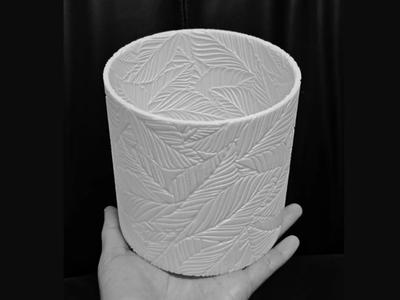 Leaf Texture Pen Holder/Planter