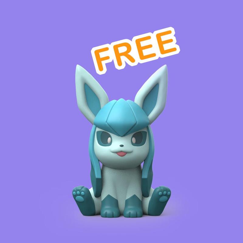 Glaceon (Easy Print No Supports)