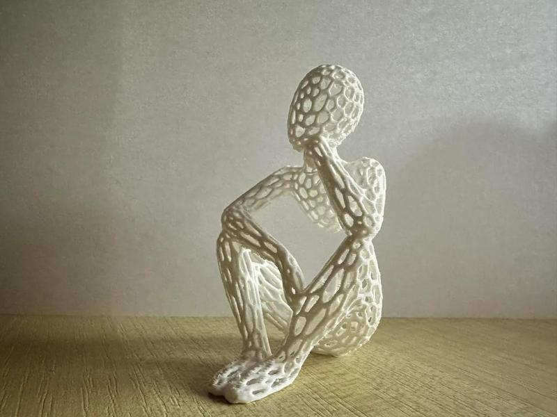 Voronoi Beyond Sight – Sculpture