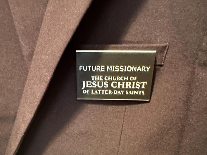 LDS Future Missionary Name Tag