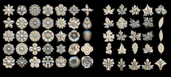FLOWERS AND LEAVES SUPERPACK