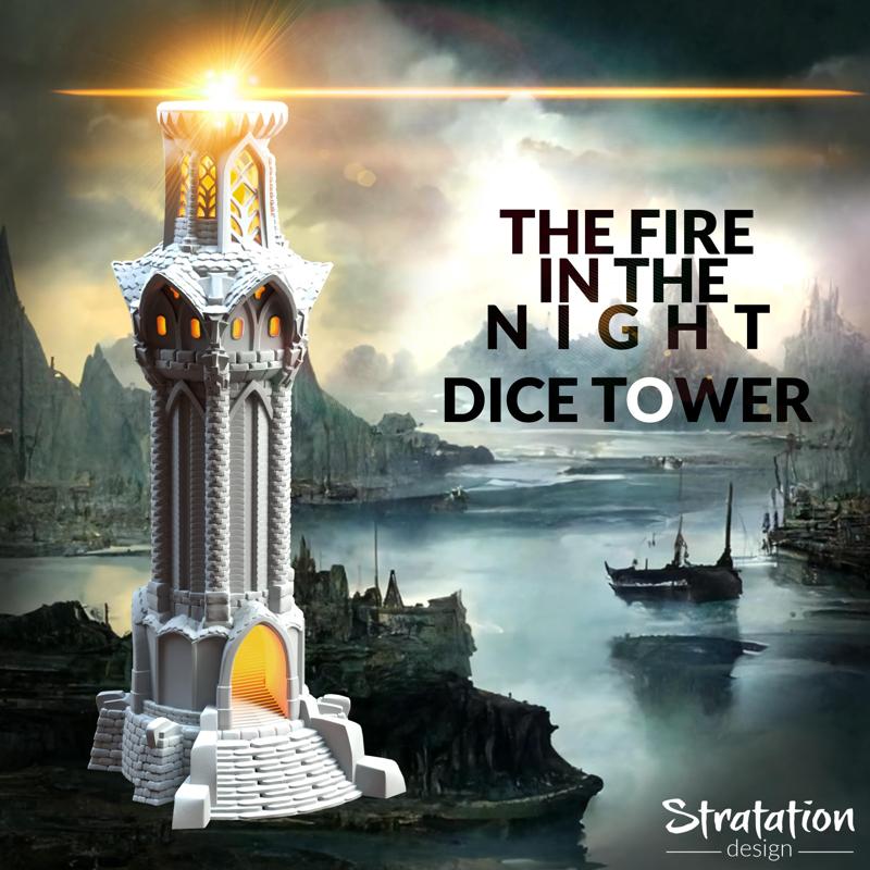 Fire In The Night Dice Tower