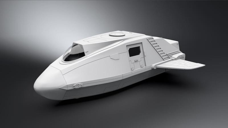 Shuttlepod Enterprise nx01 Scale model