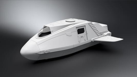 Shuttlepod Enterprise nx01 Scale model