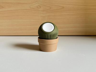 Spiky mini, Apple Watch charger holder.