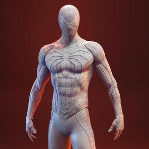 Spider-Man Game Suit 3D Printing Figurine | Assembly