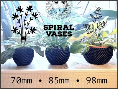 Spiral vases
