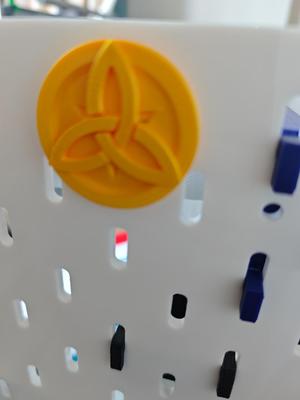 Genshin Mora Pegboard Decor