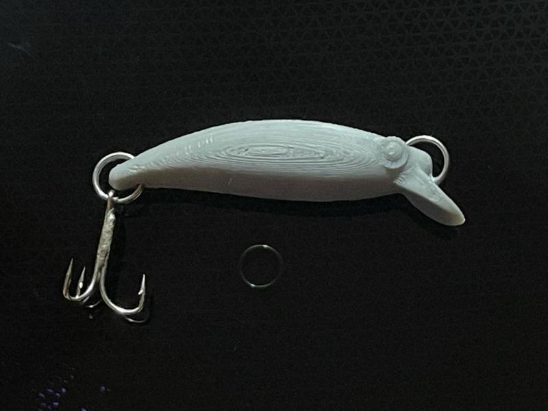 Very Popular 5CM LRF Fish Lure (4.5GR with Steel Ball) — Çok Popüler 5 CM Sahte Yem (Çelik Topla Birlikte 4.5GR )