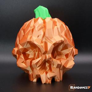 Pumpkin Skull – Low Poly