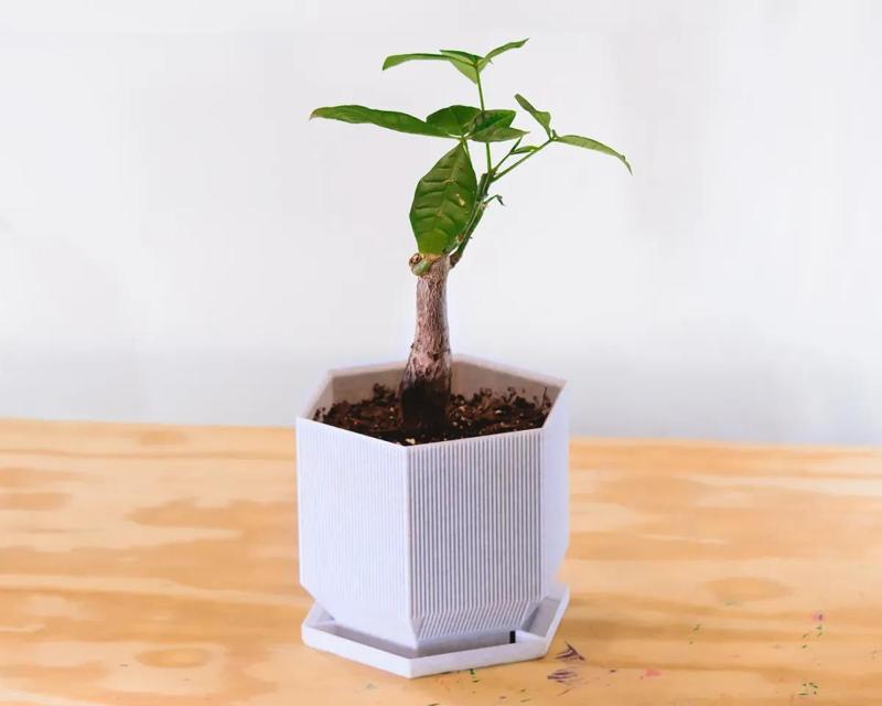 hexagonal planter v2 (vase mode)