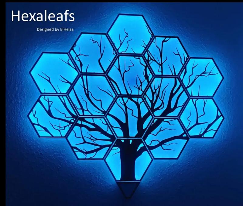 No Soldering Hexaleafs