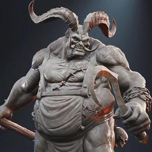 The Butcher Diablo IV STL files for 3D Printing | Assembly Model