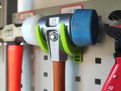 Square Hole Pegboard – 72mm Inner Diameter Bent Hook