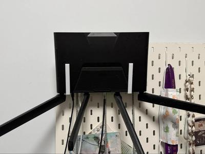 Minimalist IKEA Pegboard Wireless Router Mount