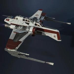 ARC-170 Starfighter  STL files for 3D Printing | Assembly + Action