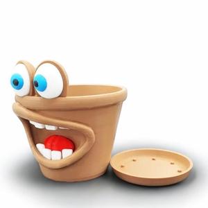 Funny Planter Pot- Chomper Pot