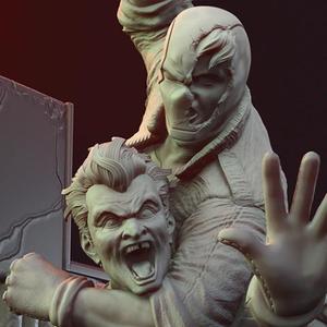 Red Hood vs Joker 3D Printing Figurines in Diorama | Assembly