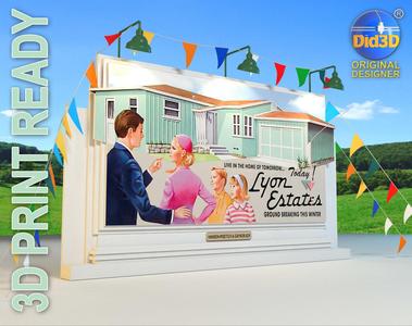 BillBoard Lyon Estates 1-8Scale HQ
