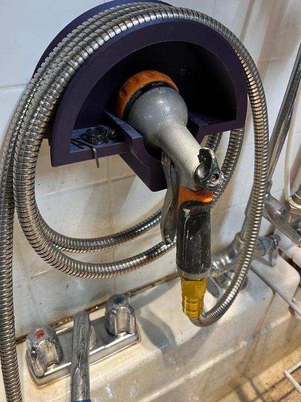 Hose and Nozzle Rack