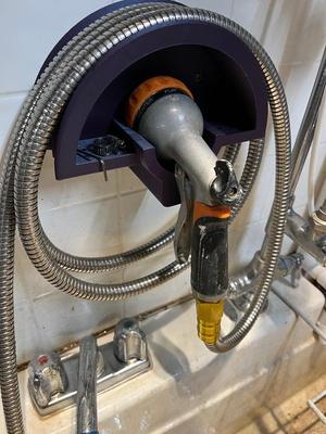 Hose and Nozzle Rack