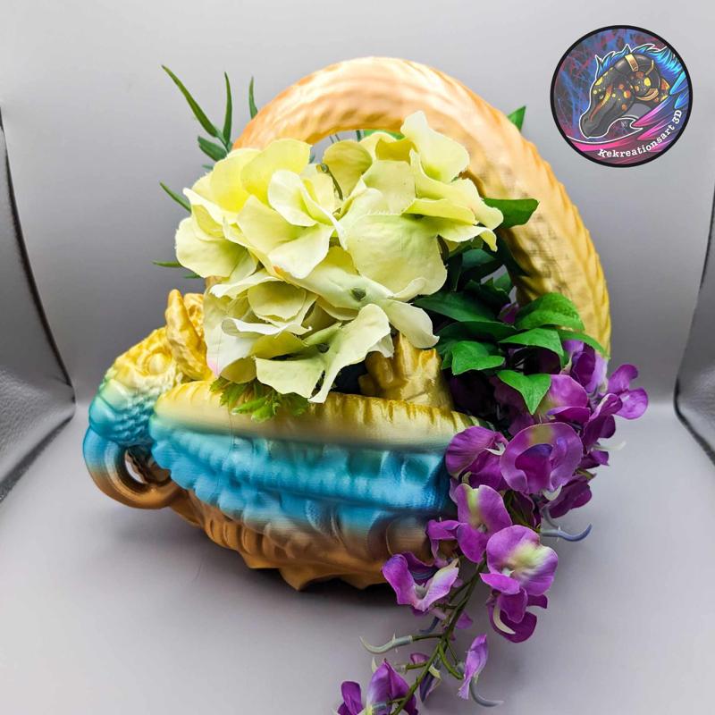 Dragon Basket Planter