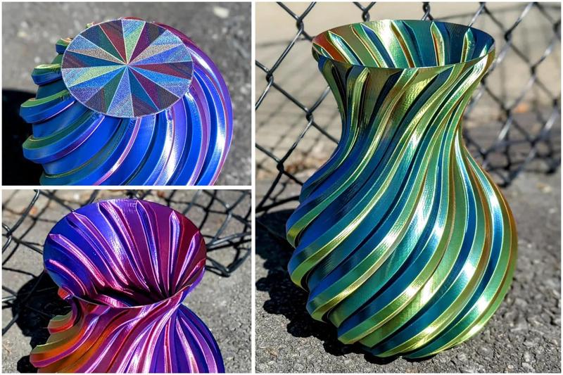 Vase Mode Experiment #043 | Octagon Spiraled