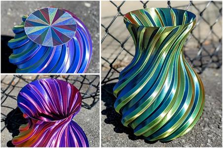 Vase Mode Experiment #043 | Octagon Spiraled