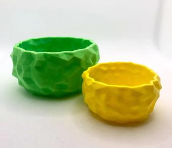 Asteroid plant pot