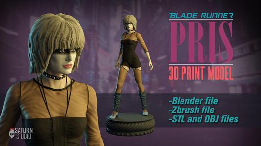 PRIS BLADE RUNNER 3D PRINT MODEL