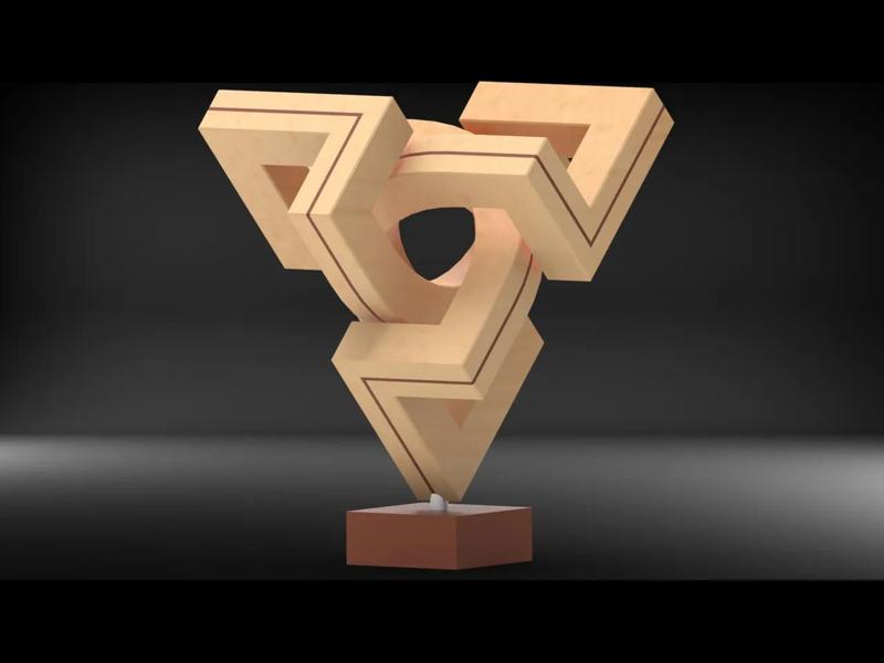 Geometric Sculpture #02