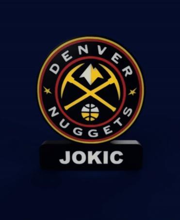 Denver Nuggets Sign – LED Strip Compatible
